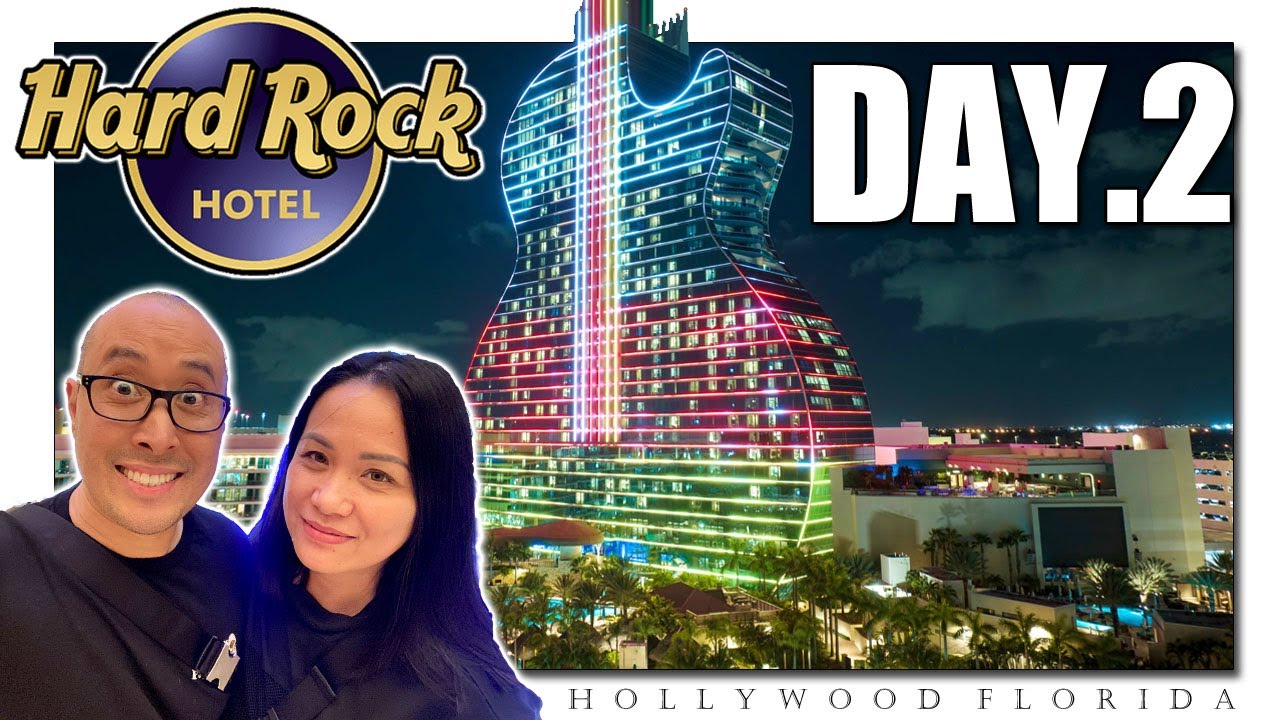 Visit to Hard Rock Hotel & Casino in Hollywood Florida! Day 2