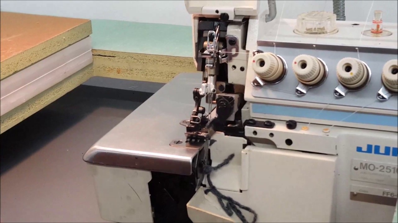 Juki 6 Thread Overlock Orientation