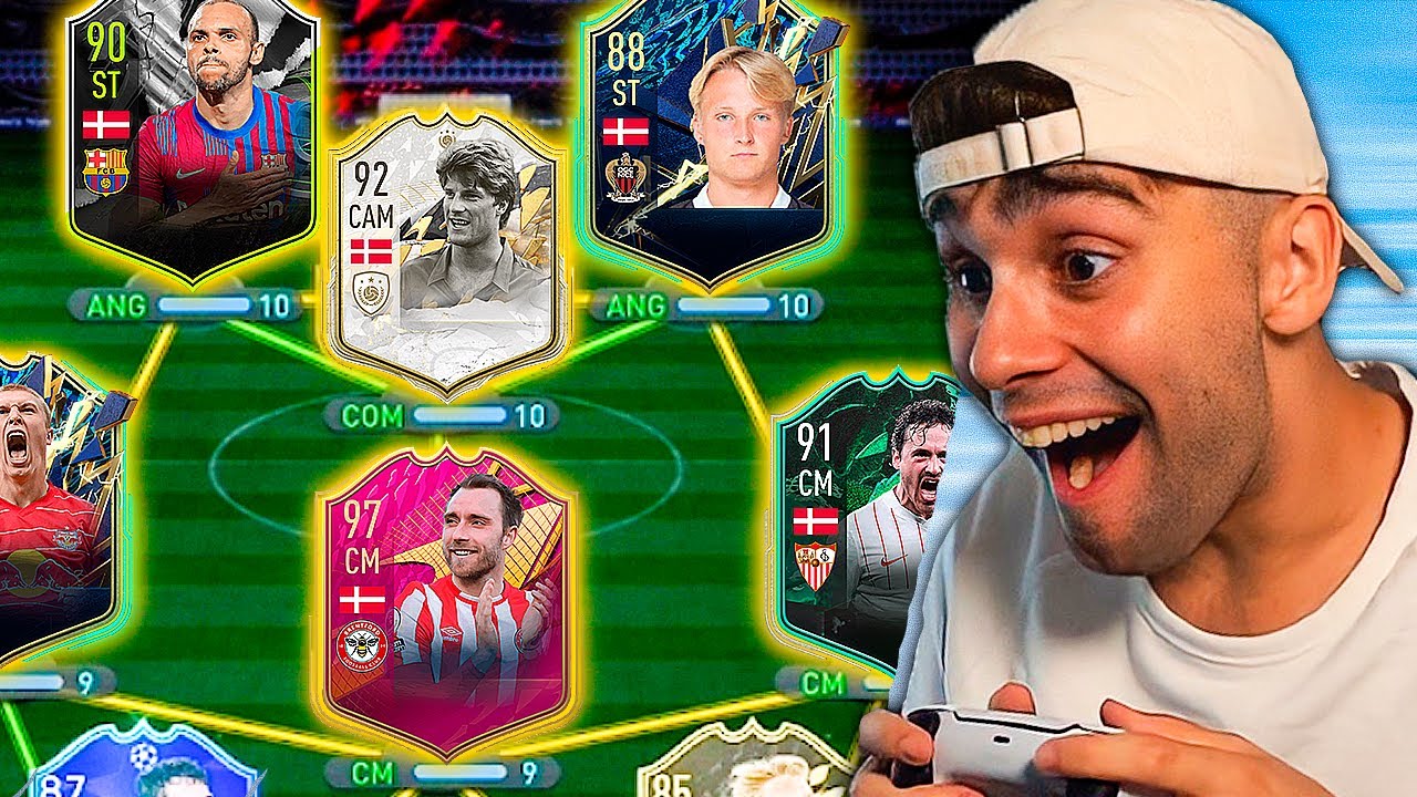 FUT CHAMPS MED DET BEDSTE DANSKE LANDSHOLD I FIFA 22!