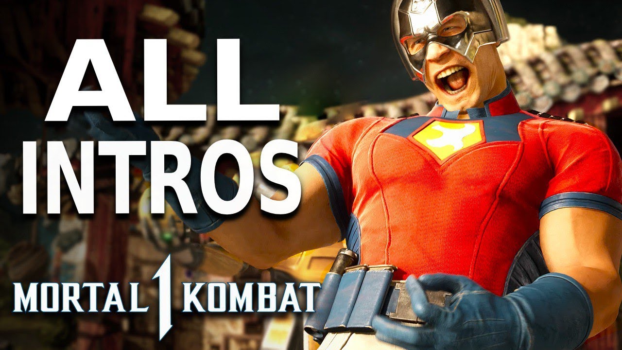 MORTAL KOMBAT 1 Peacemaker All Intros Dialogue Character Banter MK1