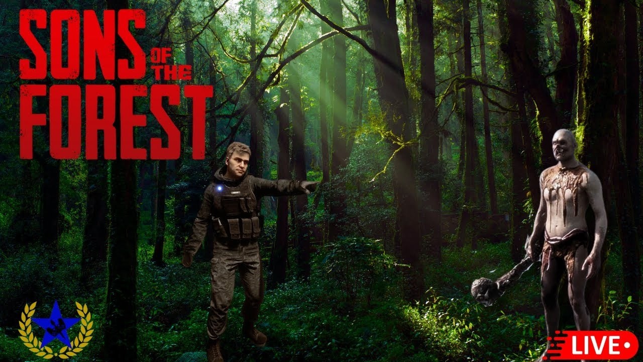 Sons Of The Forest, achei uma criatura na caverna, busca da sobrevivencia Ao Vivo🔴