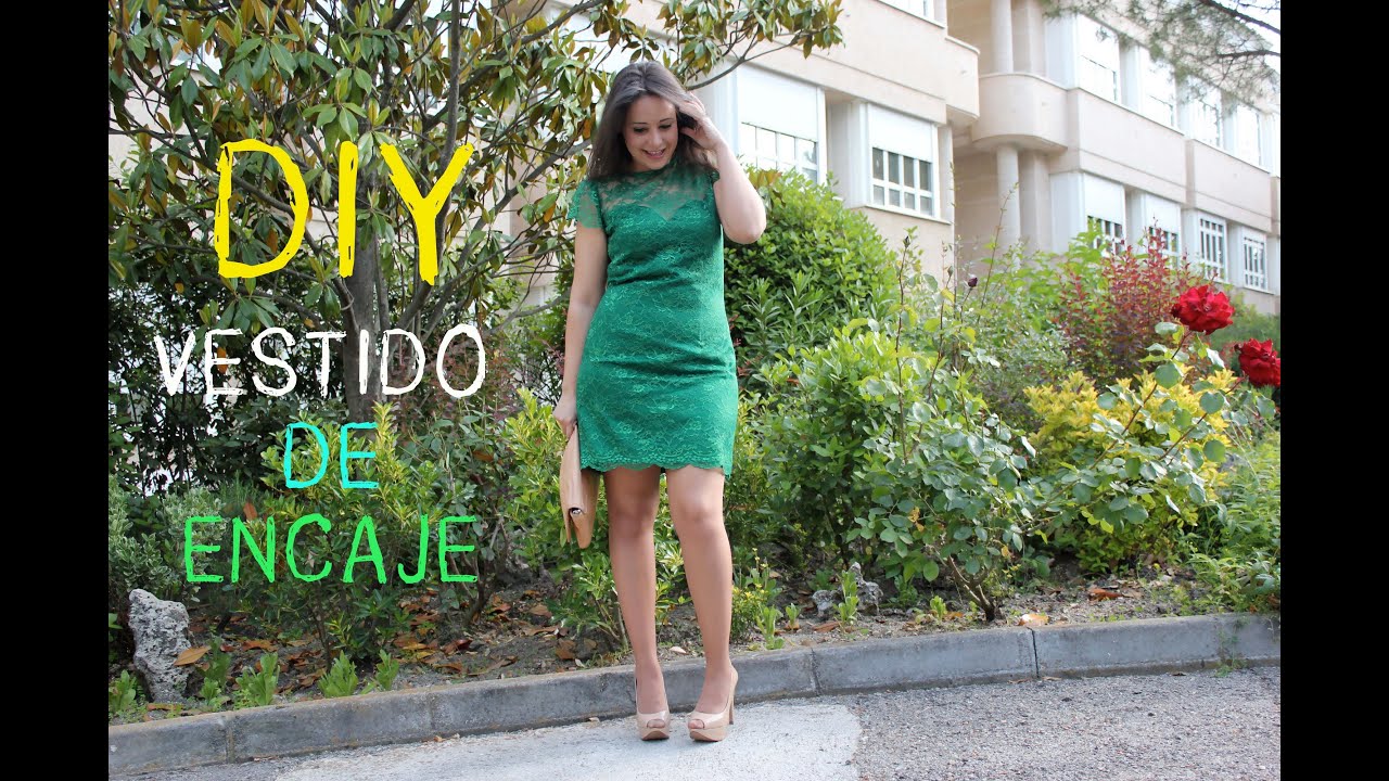 DIY Costura: Como hacer vestido de encaje escote de corazón