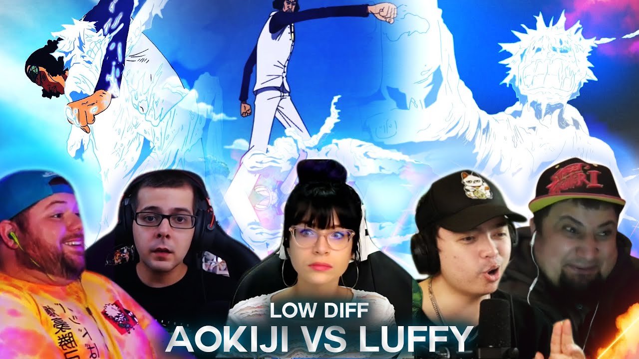 Aokiji Vs Luffy ! Absolute Defeat ! Reaction Mashup