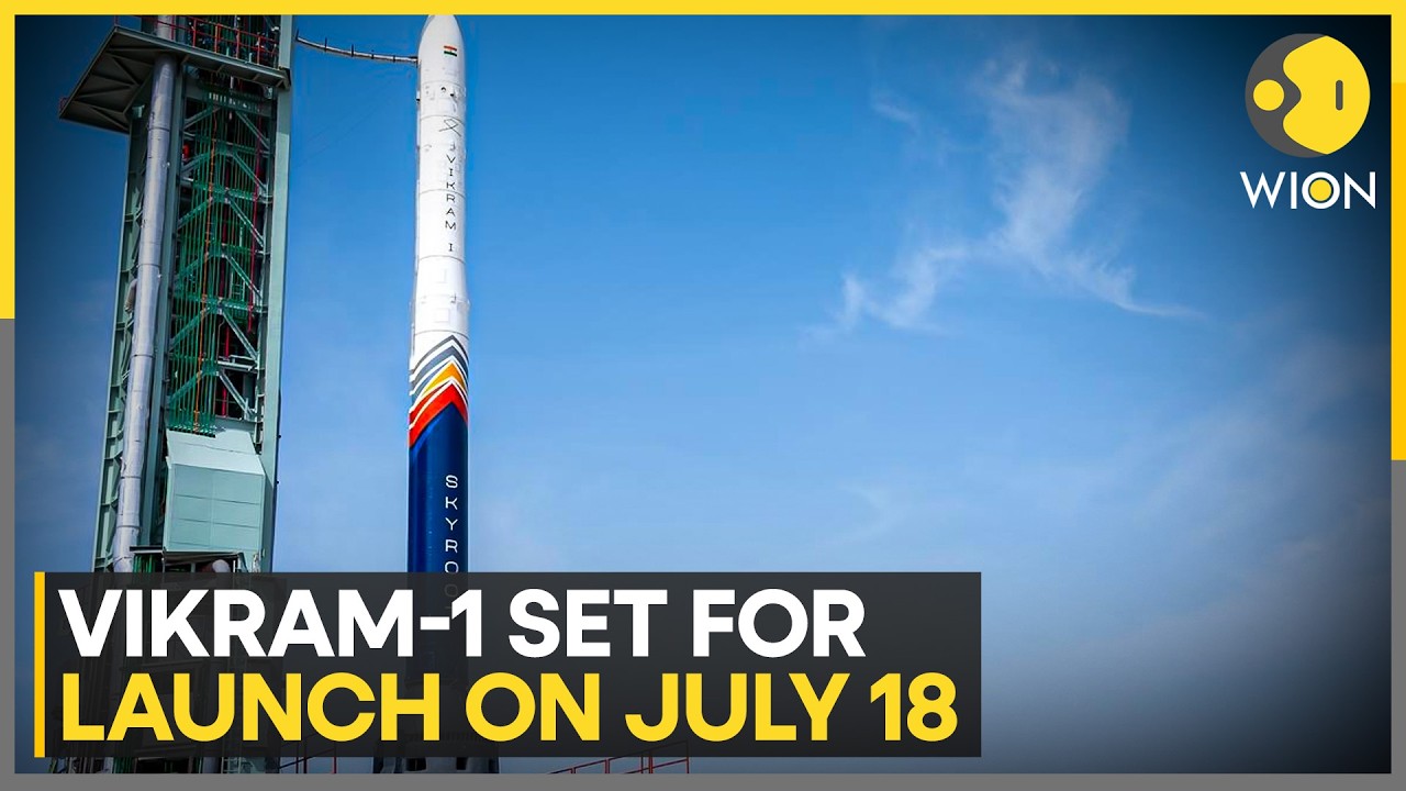 India's First Private Orbital Rocket Vikram-1 Set For July 18 Launch | WION News