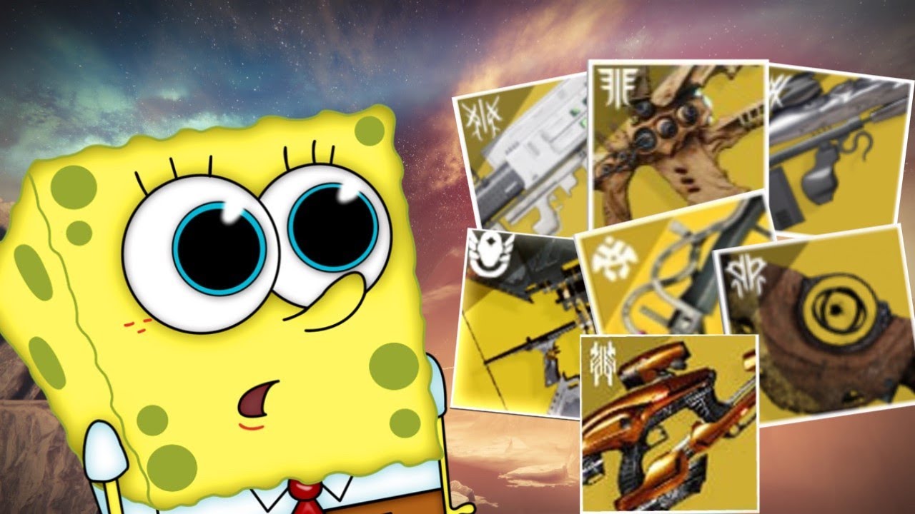 Destiny NOOB reacting to getting EXOTIC WEAPONS - Destiny 2