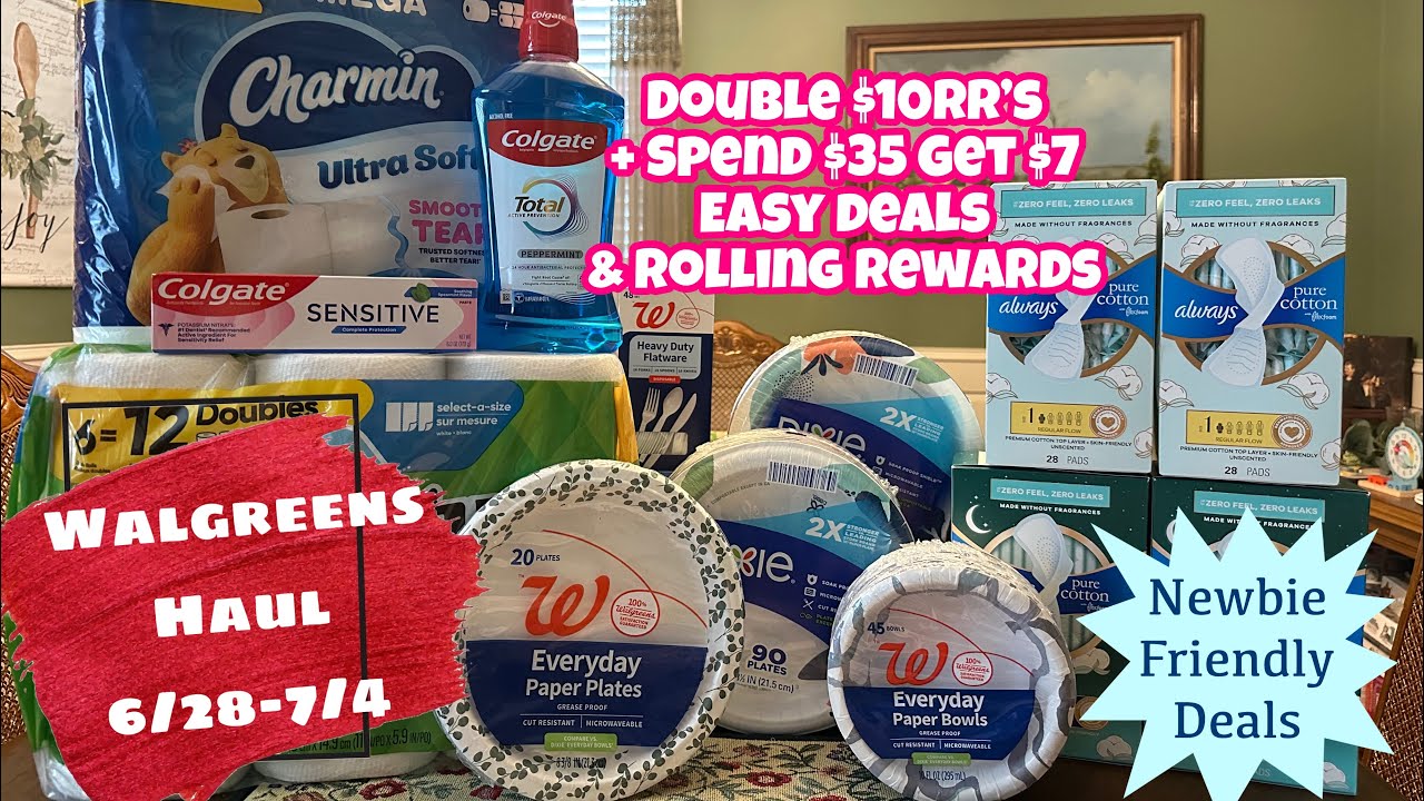 ЗАКУПКА В WALGREENS 28.06-04.07 | ПРОСТЫЕ СКИДКИ + ИСПОЛЬЗОВАНИЕ БОНУСОВ ДЛЯ СНИЖЕНИЯ ЗАТРАТ | ВЫ...