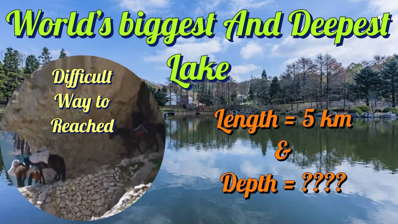 World's Biggest And Deepest Lake #tour #nature #travel #lake