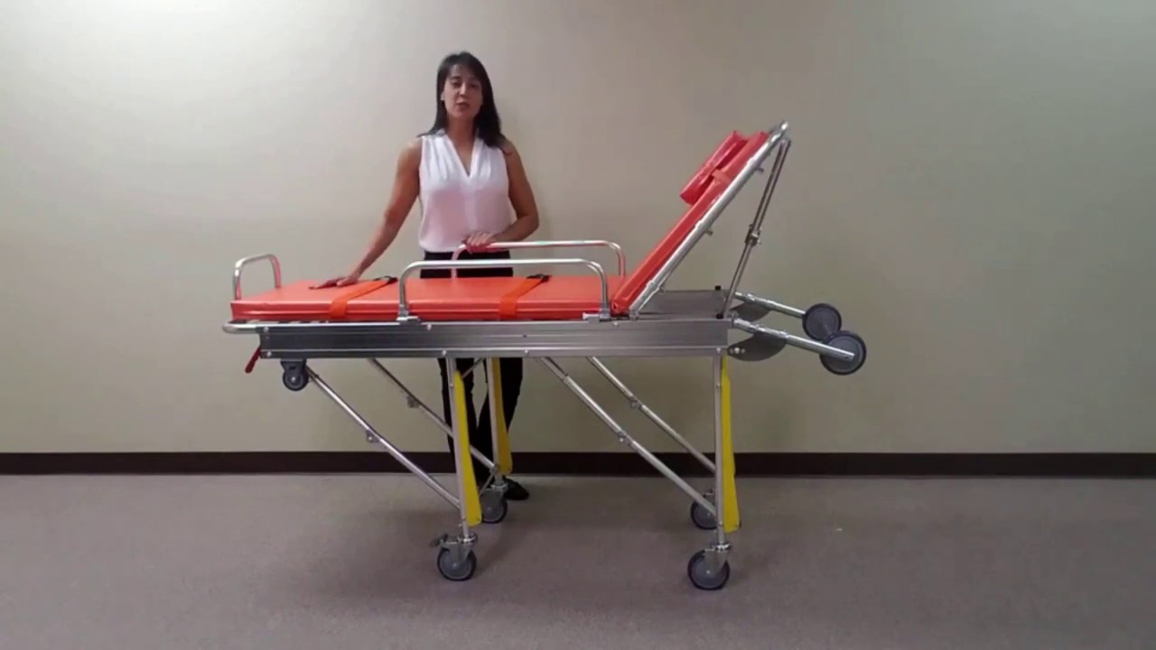 MS3C-153B Lightweight Ambulance Stretcher Basic Features and Demo