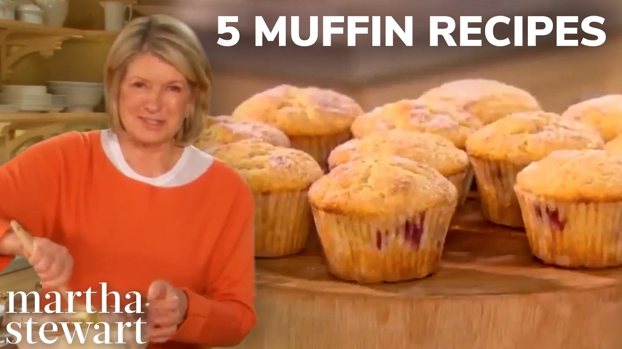 Martha Stewart's Best Muffin Recipes | Zucchini, Carrot, Coffee Cake