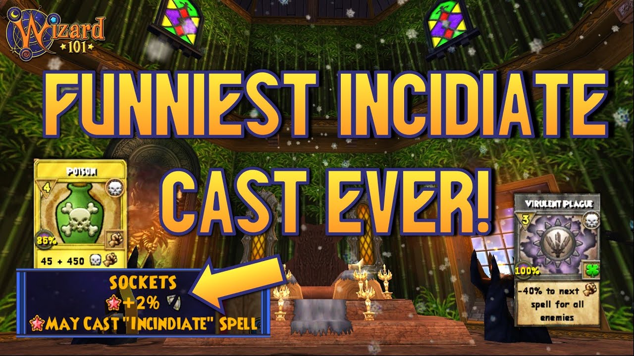 Wizard101: The FUNNIEST Incindiate Cast EVER!