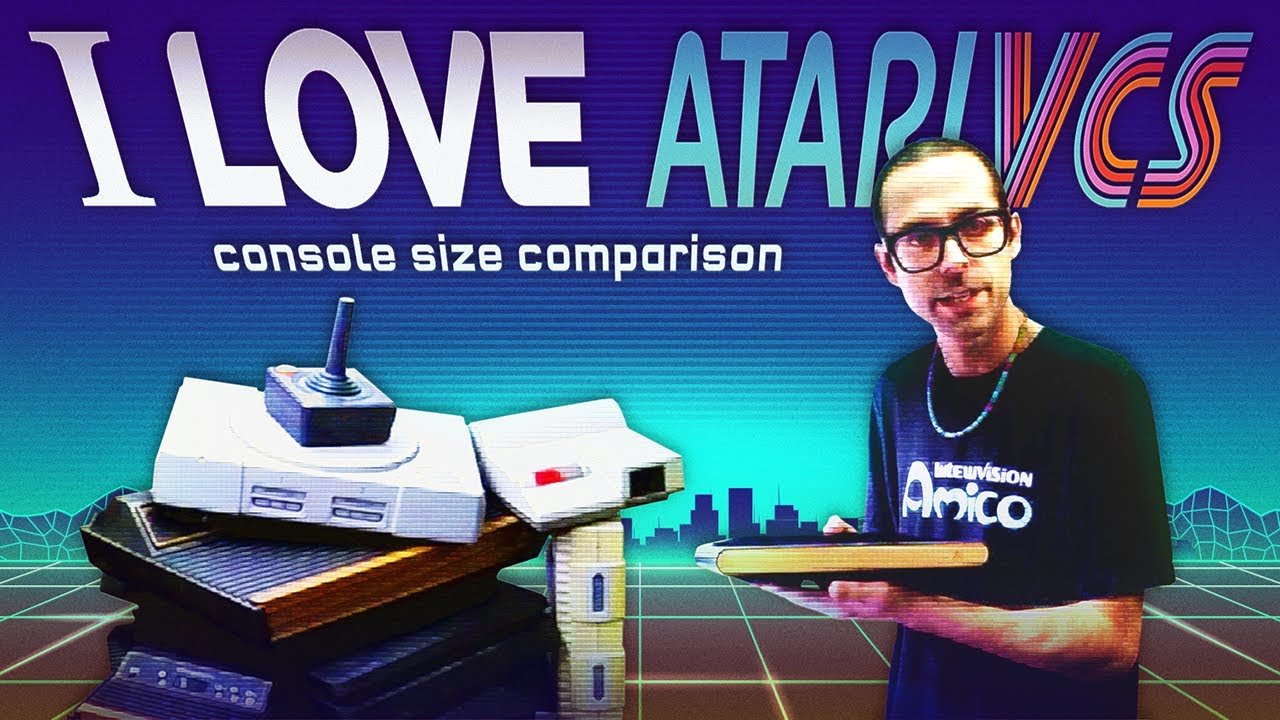 I LOVE Atari VCS - Console Size Comparison - Ep 018