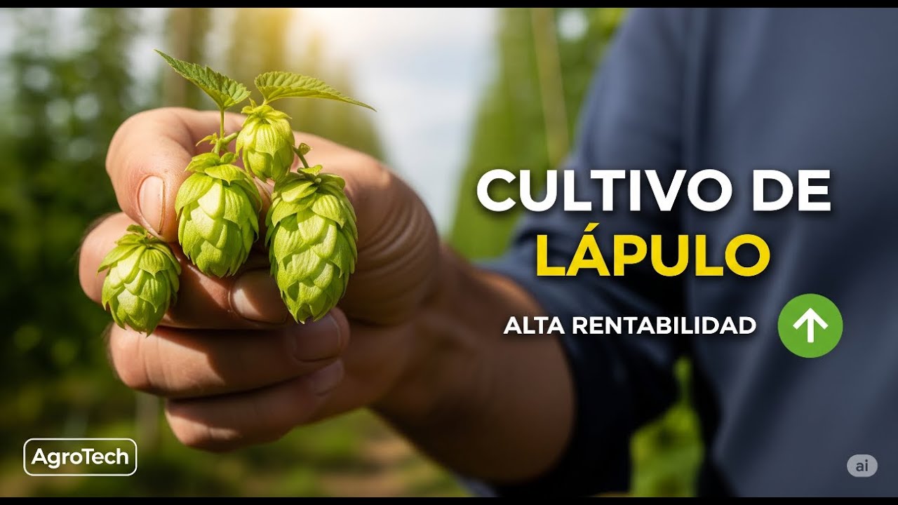 C&oacute;mo Producir L&Uacute;PULO para CERVEZA ARTESANAL | Gu&iacute;a Pr&aacute;ctica de AgroTech