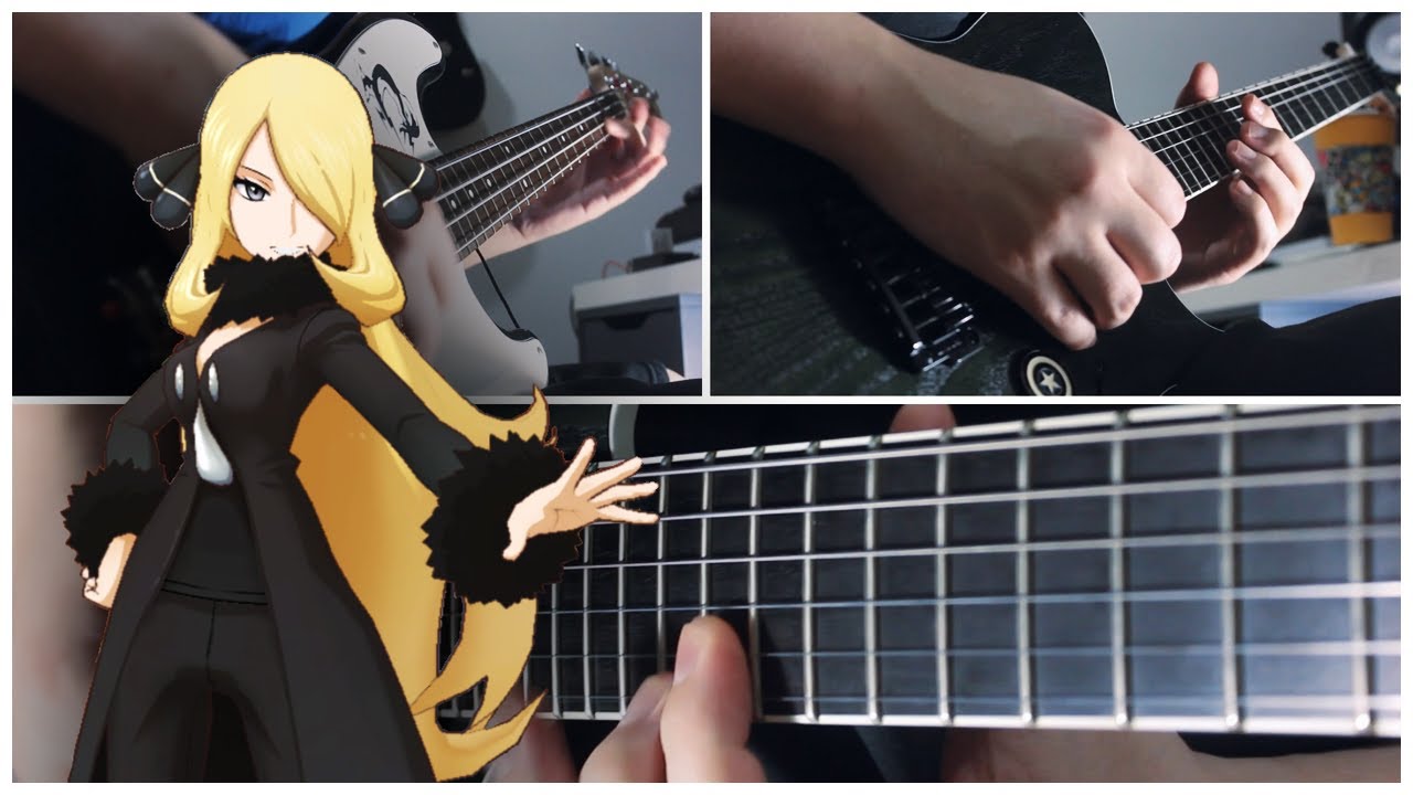 Battle! Champion Cynthia (Pokémon DPPt) Guitar Cover | DSC