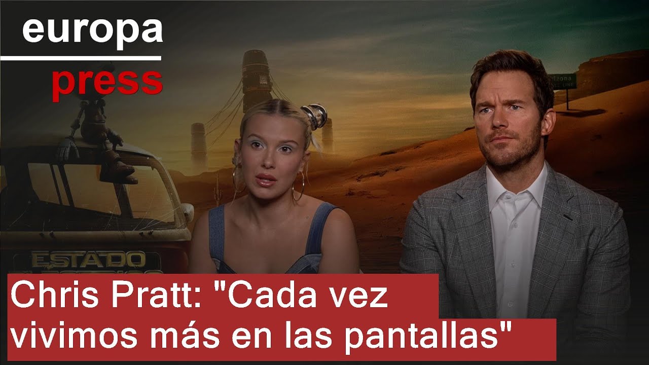 Millie Bobby Brown y Chris Pratt ('Estado eléctrico'): 