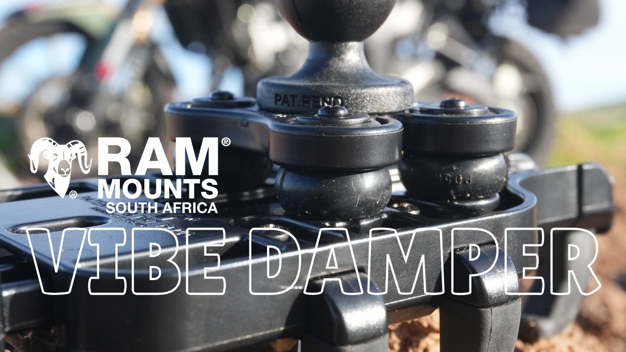 Does a VIBRATION DAMPER Really Make a Difference? | Ram Mounts NEW Vibe-Safe & Quick-Grip Pro