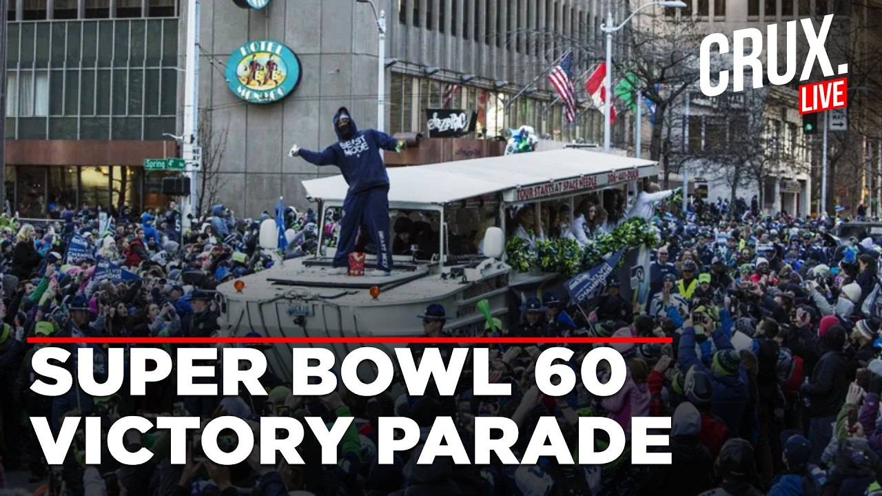 LIVE | Super Bowl Winners Seattle Seahawks Celebrate Their Win With Massive Victory Parade | US News