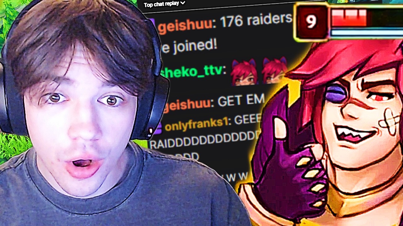 I Was Losing Ranked as Sett… Then Geishuu Raided My Stream