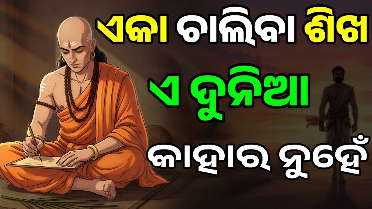 ଏକାକୀପଣ ହିଁ ତୁମର ସବୁଠାରୁ ବଡ଼ ଶକ୍ତି || Chanakya Niti || Odia Motivational || Kanhu Inspires Odisha