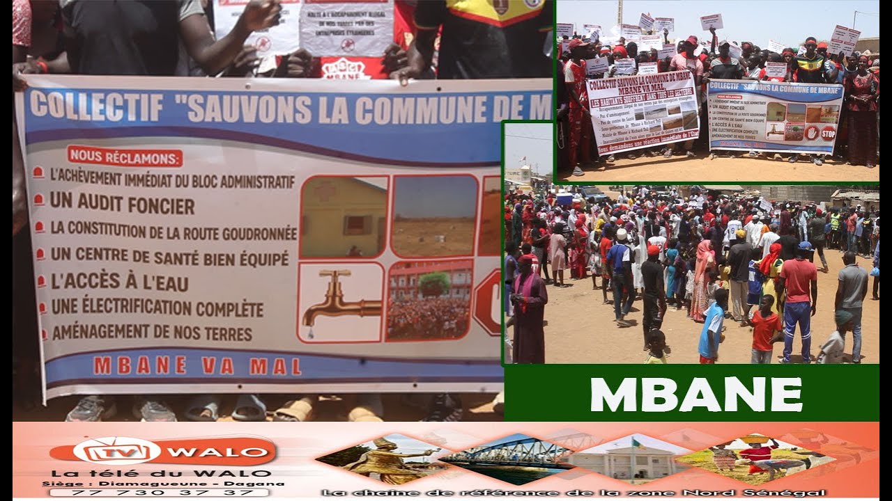 🔴MBANE: Marche  du collectif 