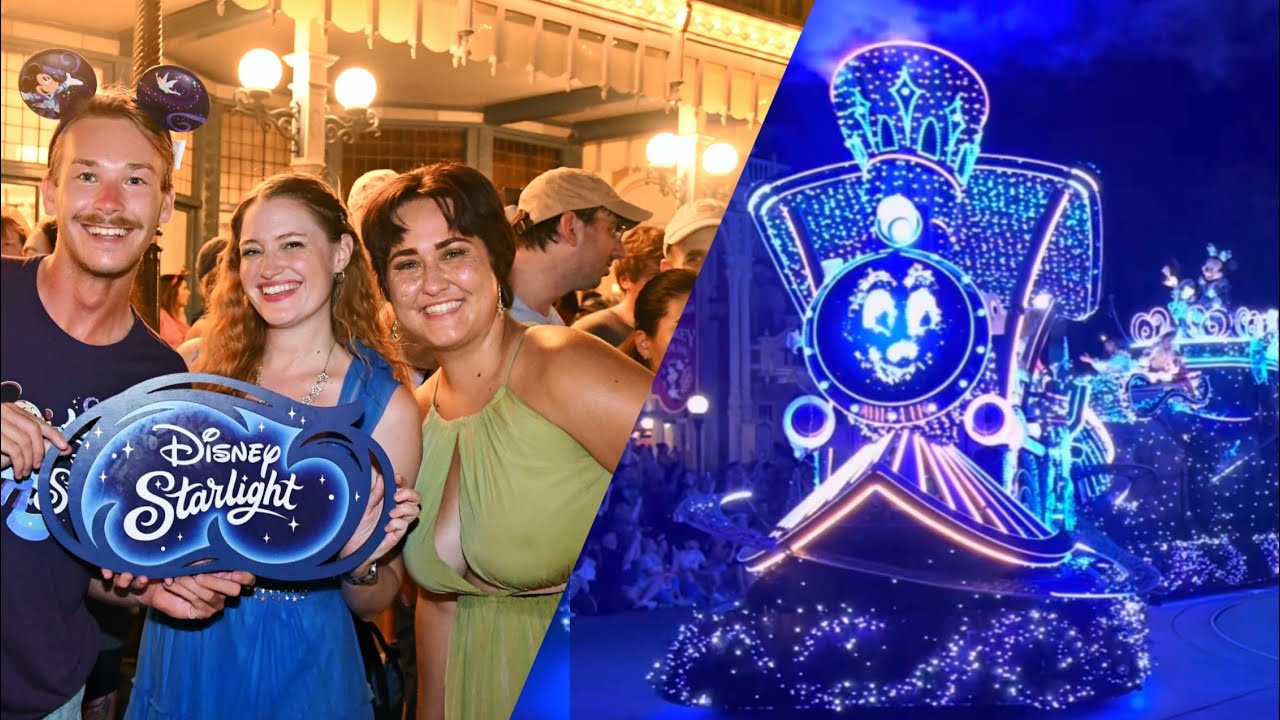 Disney Starlight - Dream the Night Away DEBUTS at Magic Kingdom! | Opening Night Full Experience 