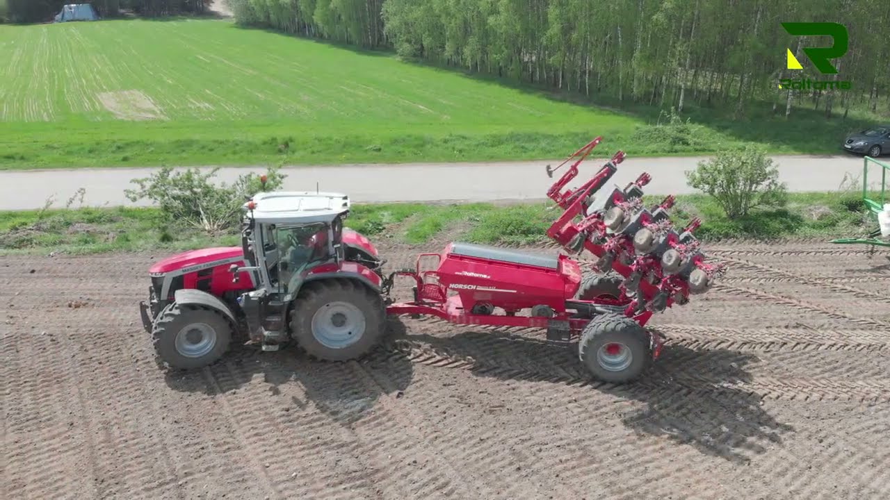 HORSCH Maestro 8CX & Massey Ferguson 8S.265 Siew Kukurydzy z Klasą!!!Tak sieje ROLTOMA.