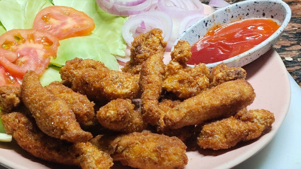 Chicken crunchy fingar | tasty 9 min  recipe | chicken finger banane ka tarika 