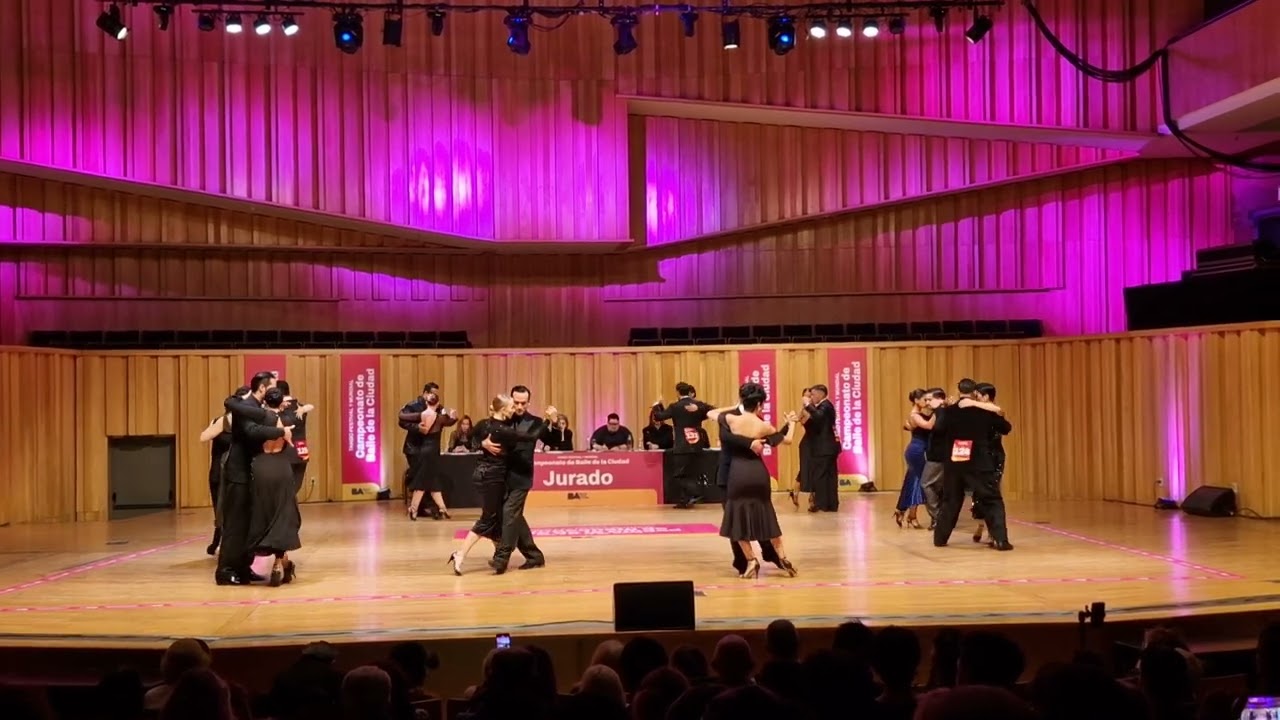 ronda N°1 semifinal tango pista adulto campeonato de la ciudad 2024