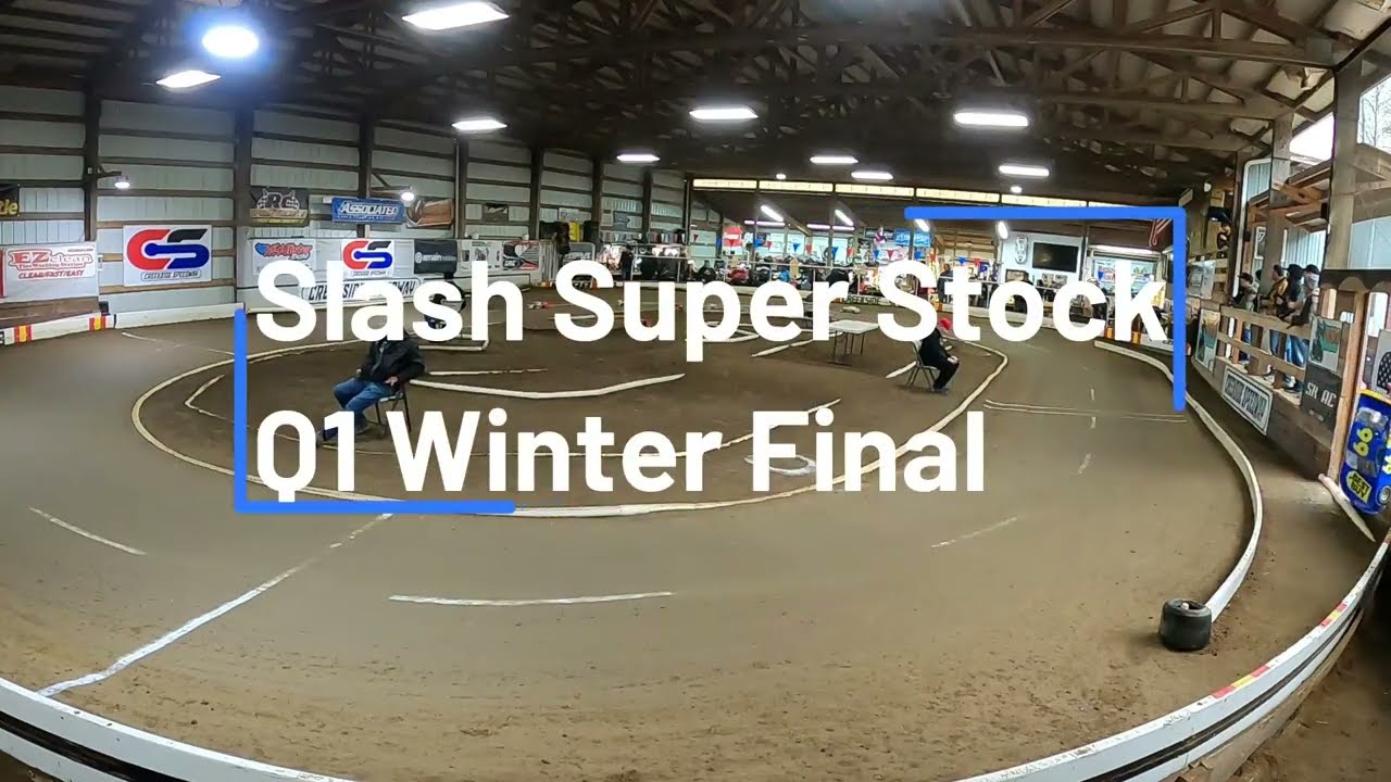 Super Stock Slash Q1 Heat 1/3 from Creekside Speedway!!  Winter Series FINAL!