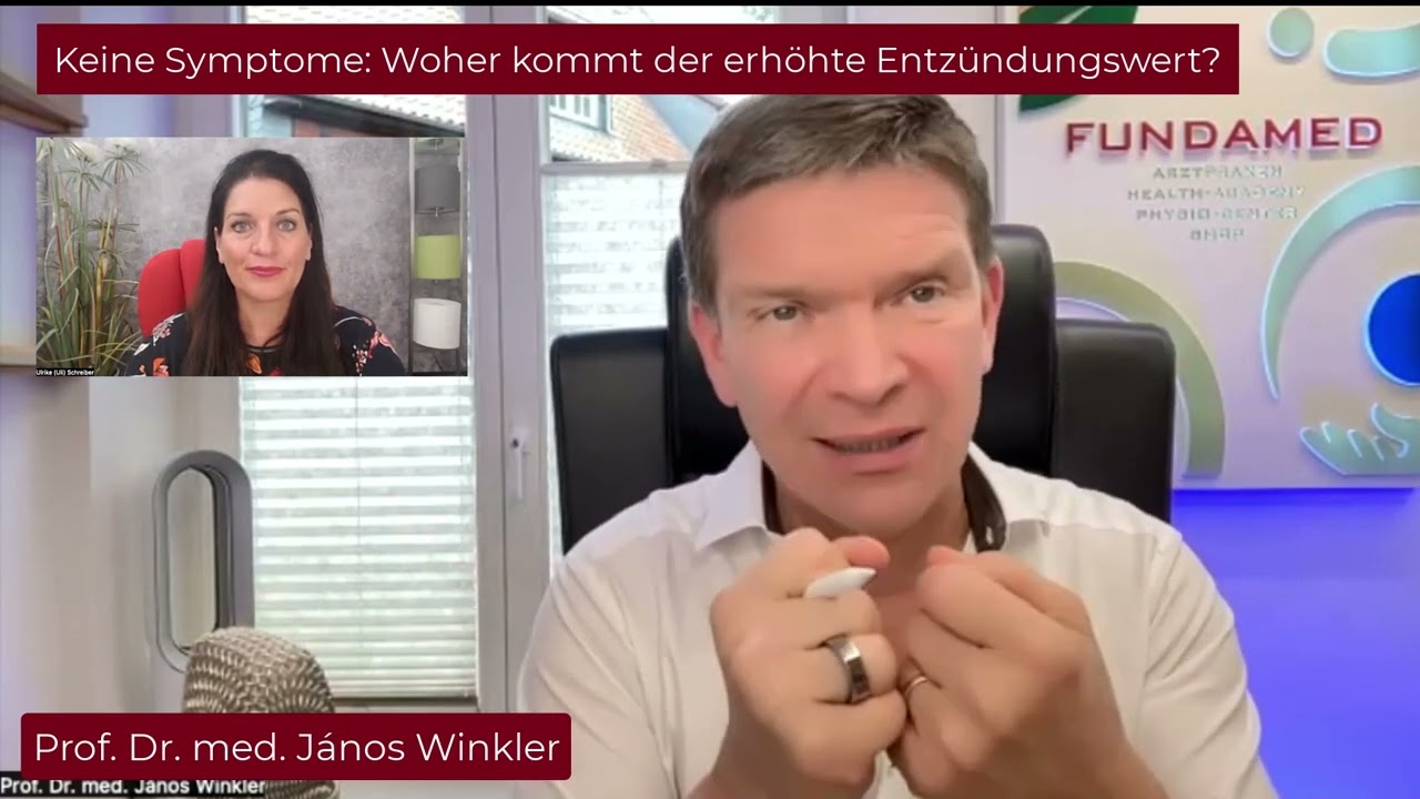 Keine ersichtlichen Symptome und trotzdem hohe Entz&uuml;ndungswerte! Woher? - Frag doch mal den Prof.