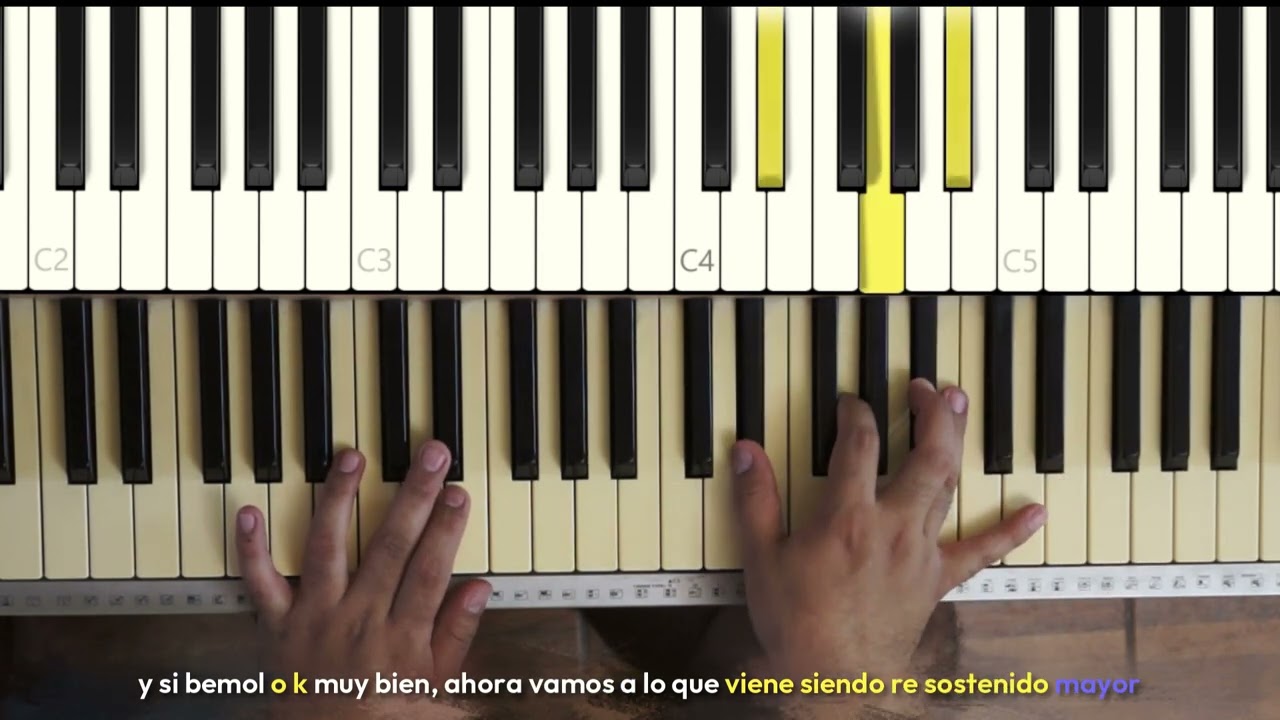 no basta franco de vita piano tutorial solo intro