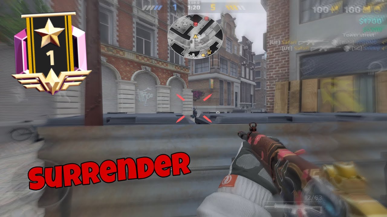 Critical Ops but we MAKE THEM SURRENDER within 11 ROUNDS