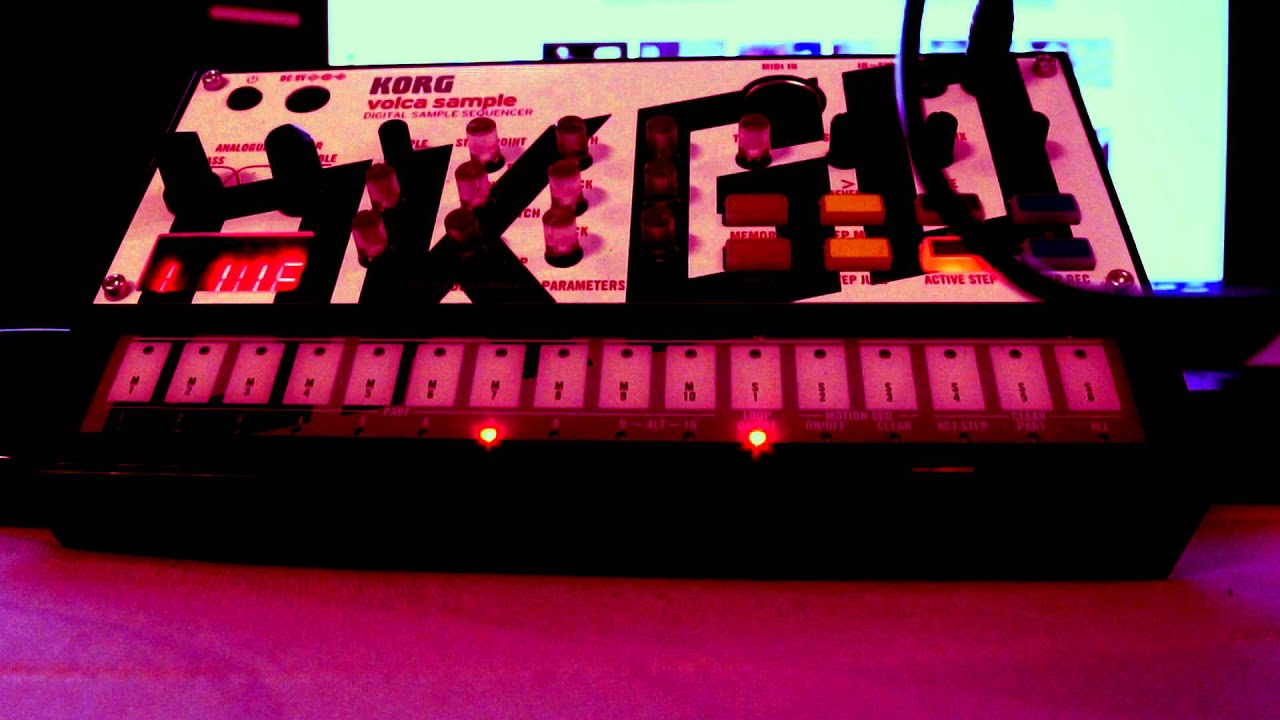 Korg Volca Sampler Hip Hop Oldschool Instrumental #2