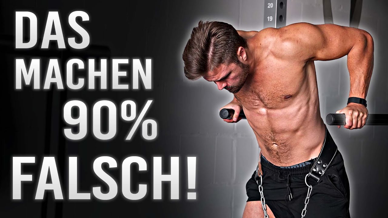 BRUTALER Brust Fokus OHNE Schulterschmerzen - Dips Technik Tutorial