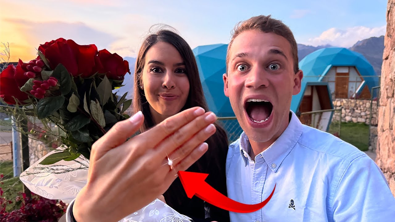 ¡Le PEDÍ MATRIMONIO en Perú! Y esta fue su reacción 💍❤