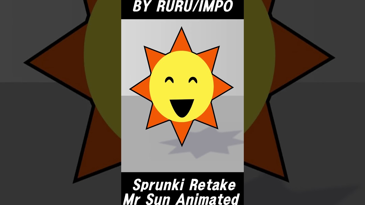 Mr sun Reanimated Sprunki Retake 
