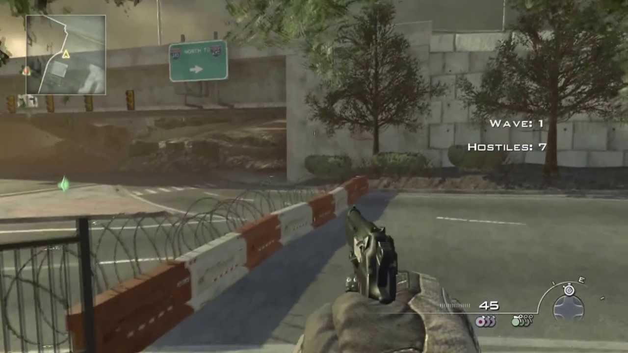 MW2 Throwback Glitches - Spec Ops: Homeland Security out of map