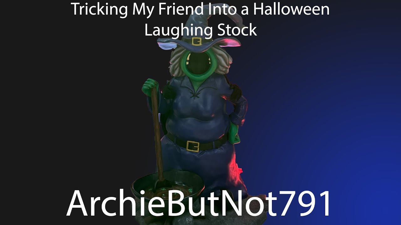 Tricking My Friend Into a Halloween Laughing Stock