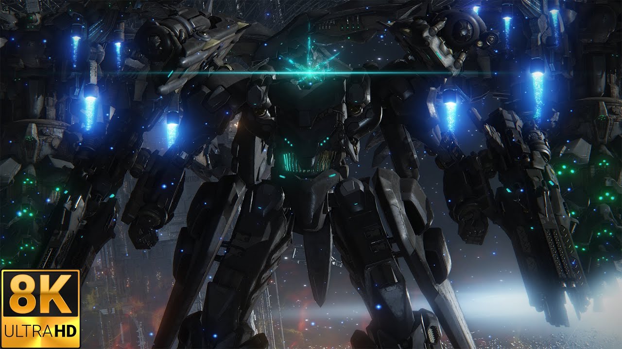 Armored Core VI Boss Intros - 8K