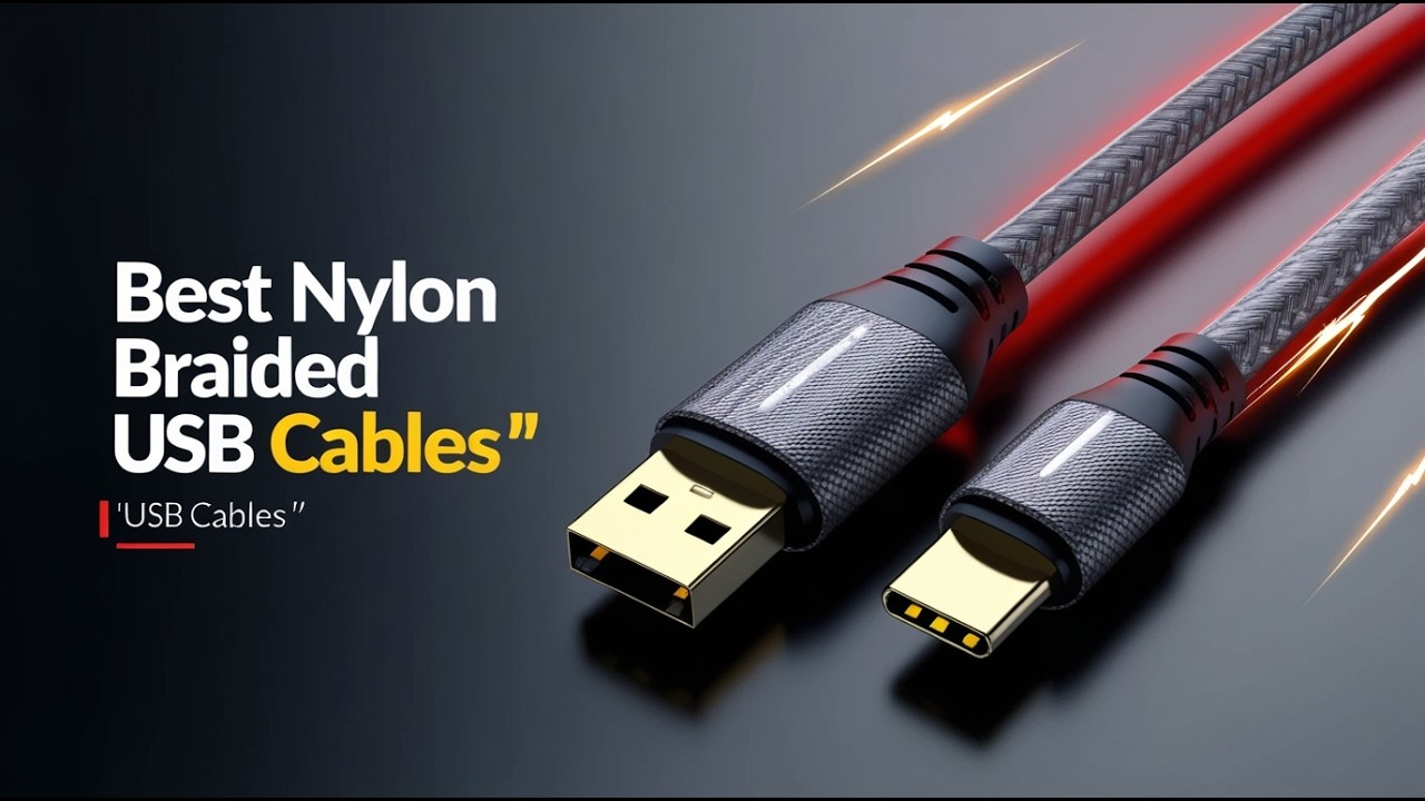 5 Best Nylon Braided USB Cables in 2026 &ndash; | Don't Buy Before Watching This
