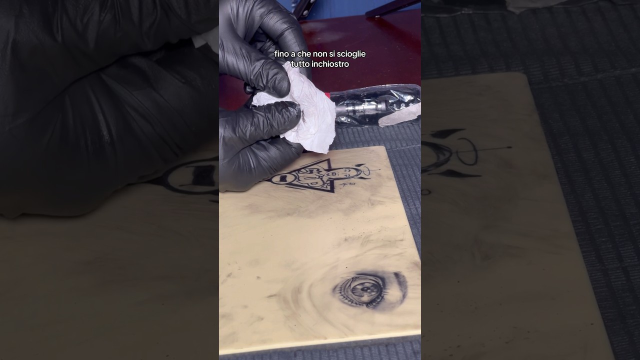 Tattoo tips-mi avete chiesto come pulisco la pelle&hellip;con la vasellina #artegraffa #tattoo #ink #vlog