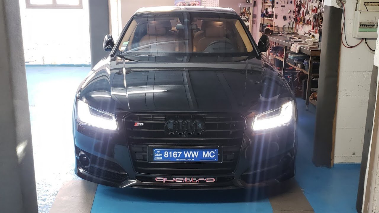 UN MONSTRE 605 CV 😱 AUDI S8 PLUS ! BOOOOOMMMM 💣