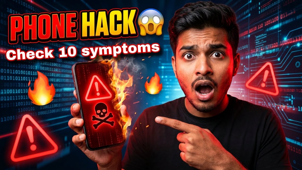 Phone Hack Signs 😱 | Indha 10 Symptoms Irunthaa Danger | Tamil