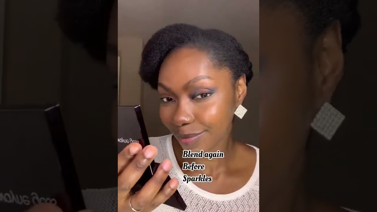 Wayne goss Pearl moon pallet tutorial on dark skin ( the cream foundation shade 2)