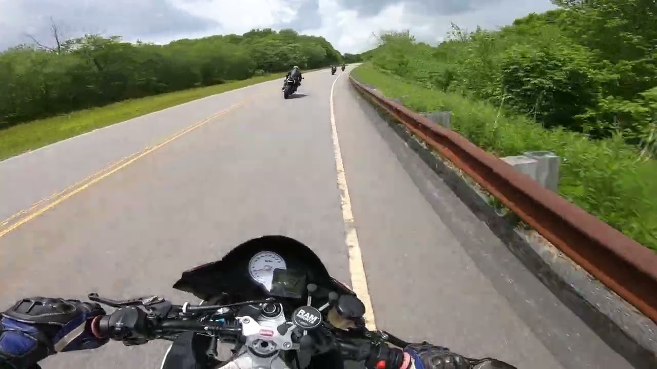 Following gang EB Cherohala22