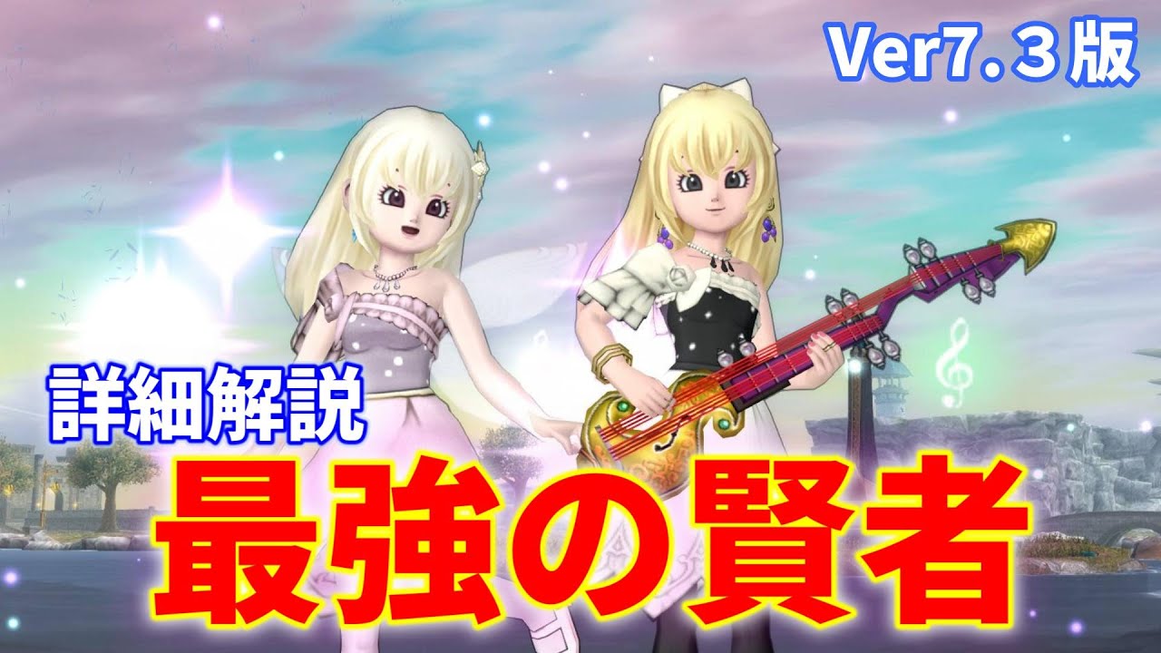 Ver7.3版　賢者の詳細解説～具体的な育成方法【ドラクエ10オンライン】てぃあのちいさな冒険日記