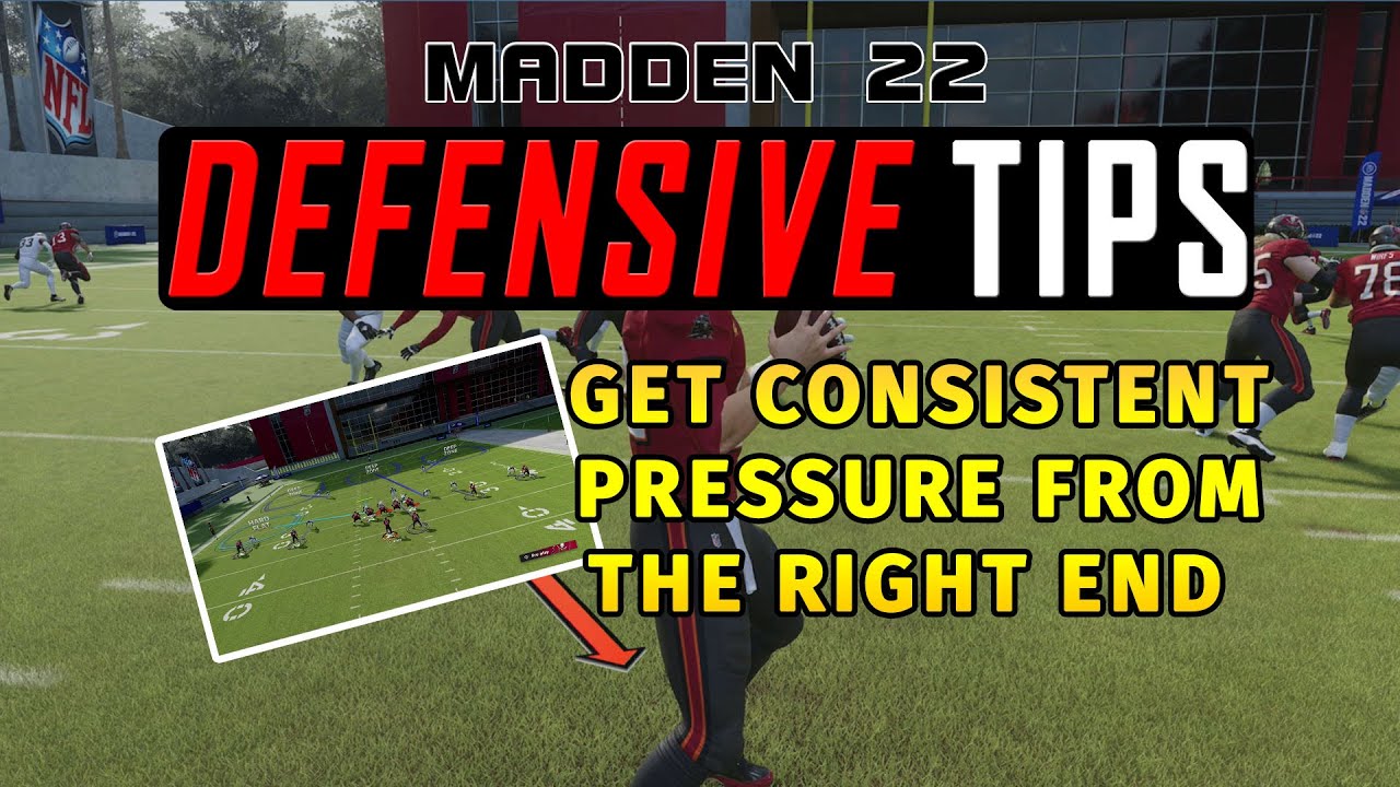 Madden 22 Defensive Tips - Get Consistent Pressure From the Right Defensive End.
