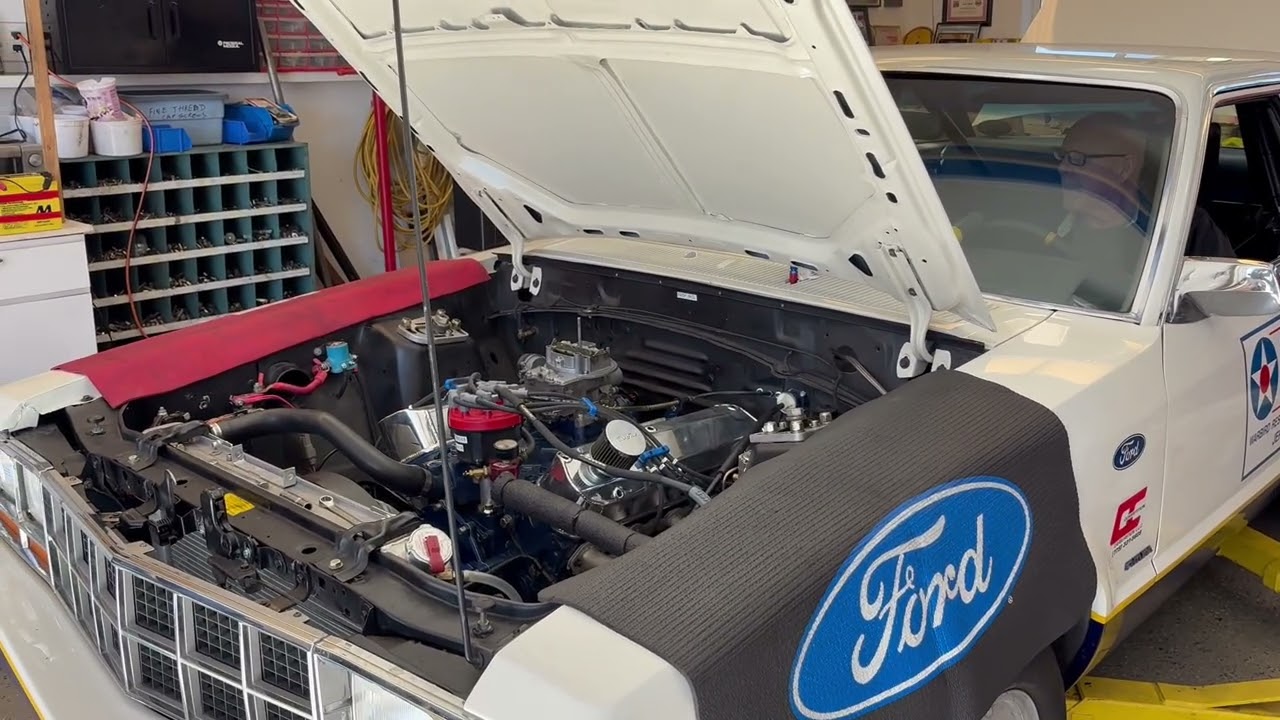 Start up after carb gasket replaced.