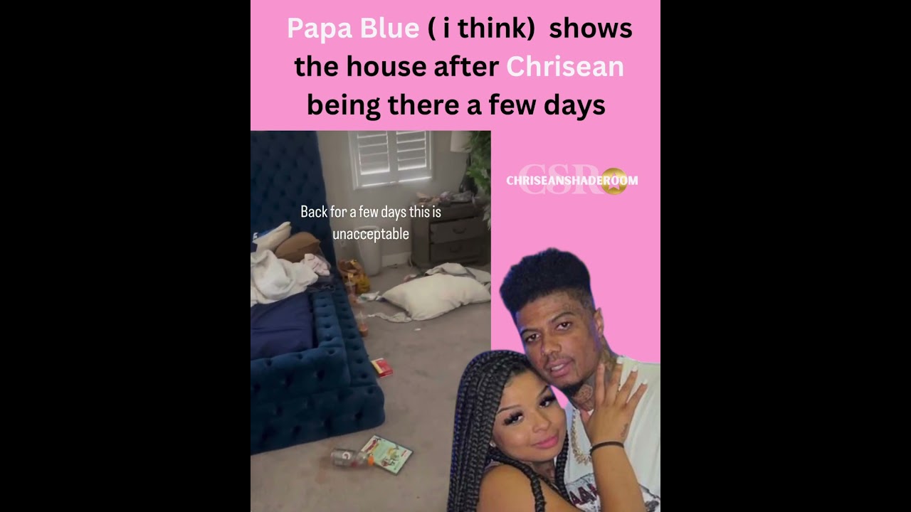 Blueface dad shows Chrisean&rsquo;s living conditions after only a few days of being there. #chriseanrock