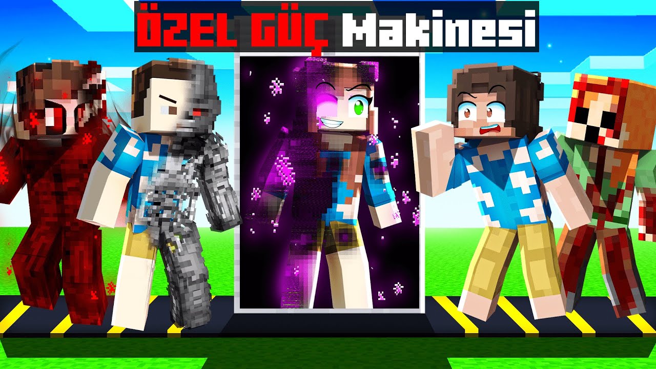 ARKADAŞLARIMA YENİ &Ouml;ZEL G&Uuml;&Ccedil;LER VERDİM - Minecraft