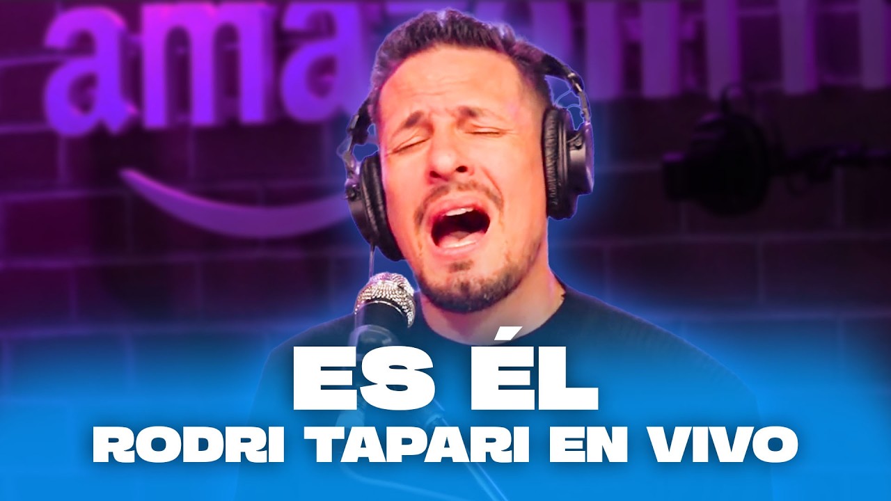 Es Él - Rodrigo Tapari en De Repente Lo Vi